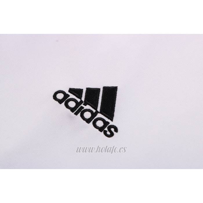 Chandal del Real Madrid Manga Corta 2022-2023 Blanco y Purpura